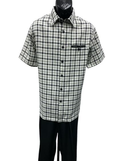 Mens 2 Piece Walking Suit - Plaid