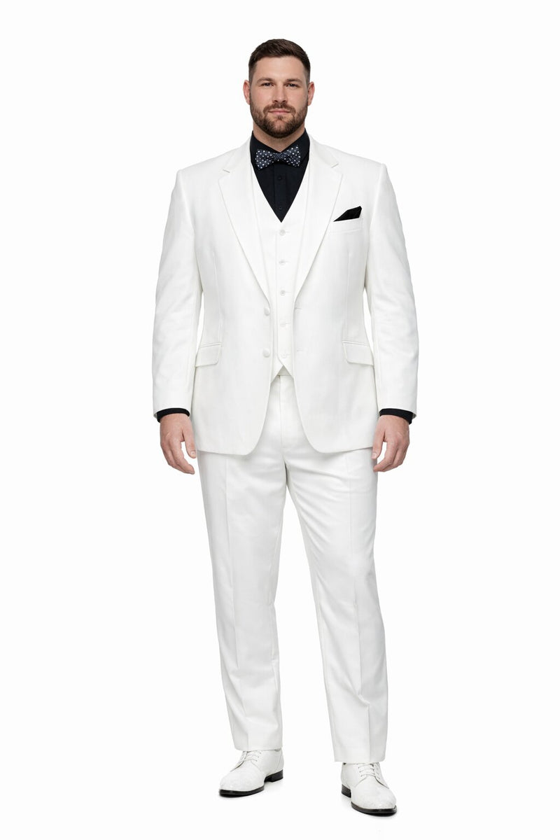 Mens John Travolta Saturday Night Fever Disco Suit in White