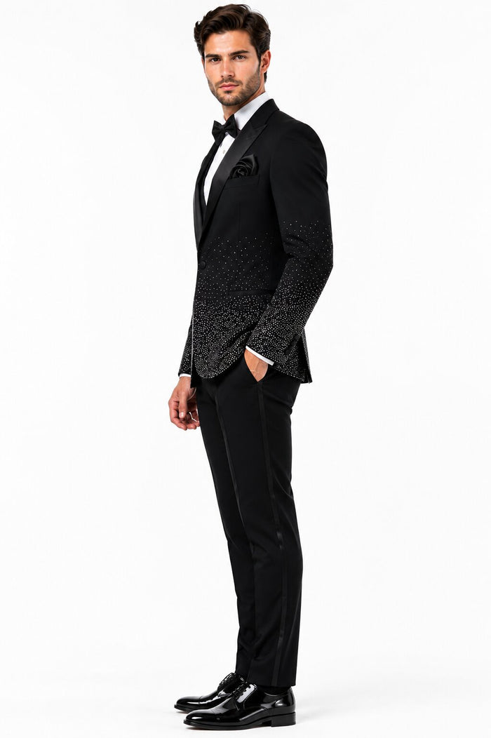 Mens Formal Tuxedo in Black - After Six Classic Style