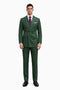 Classic Mens Green Suit Luxury Double-Breasted Outfit