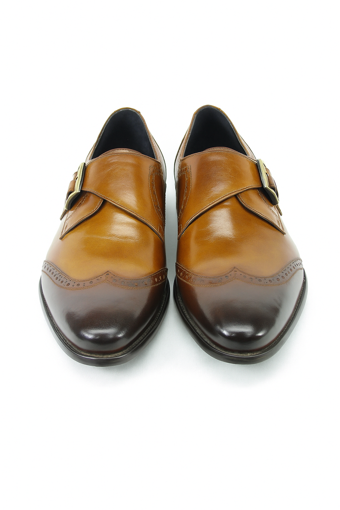 Carrucci Burnished Wingtip KS099-710