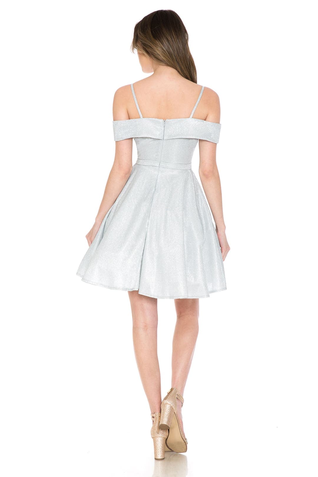 Dama Dresses for Quinceanera in Silver Style 5228 Quince Outfit