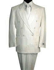 Cream Wedding Suit For Groom - Cream Groomsmen Suits - AlbertoNardoniStore