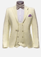 Cream Wedding Suit For Groom Cream Groomsmen Suits - AlbertoNardoniStore