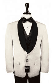 Cream Wedding Suit For Groom Cream Groomsmen Suits - AlbertoNardoniStore