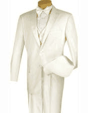 Cream Wedding Suit For Groom Cream Groomsmen Suits - AlbertoNardoniStore