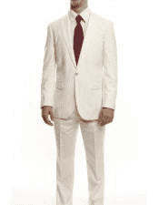 Cream Wedding Suit For Groom Cream Groomsmen Suits - AlbertoNardoniStore