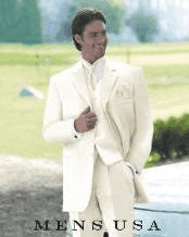 Cream Wedding Suit For Groom Cream Groomsmen Suits - AlbertoNardoniStore