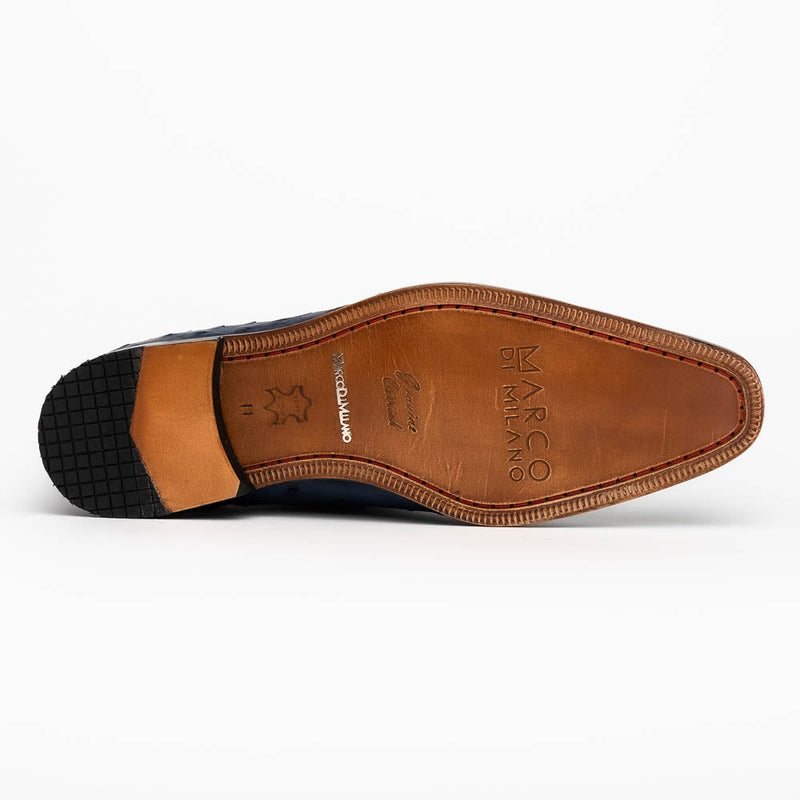 Marco_Di_Milano Criss Navy Leather Loafer