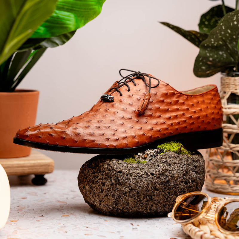 Marco_Di_Milano Criss Brandy Leather Loafers