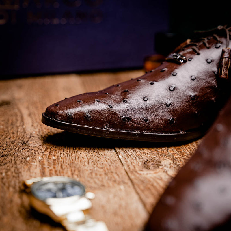 Marco_Di_Milano Criss Brown Leather Dress Shoe