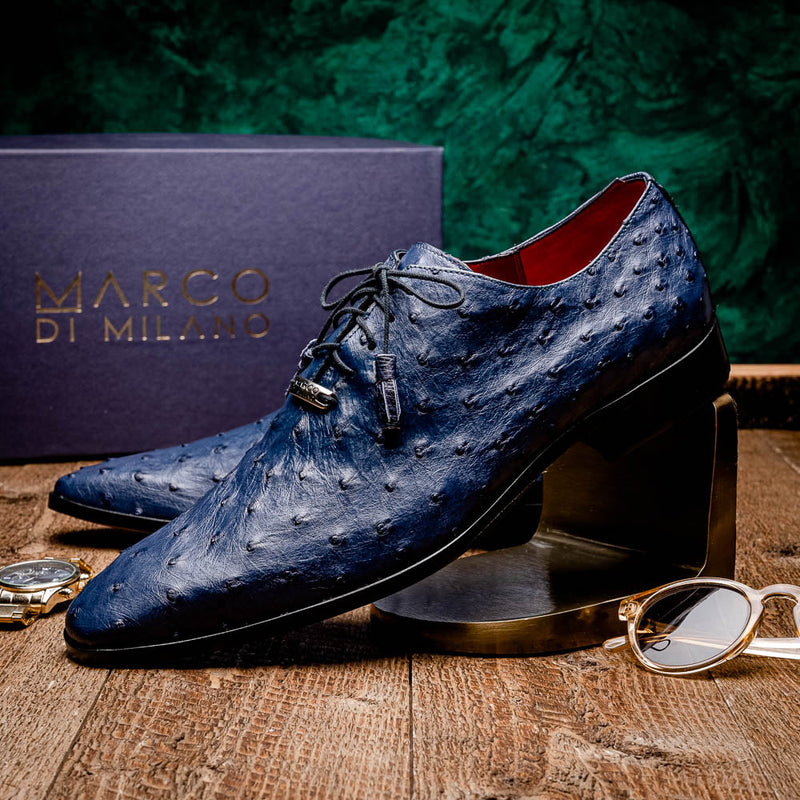 Marco_Di_Milano Criss Navy Leather Loafer