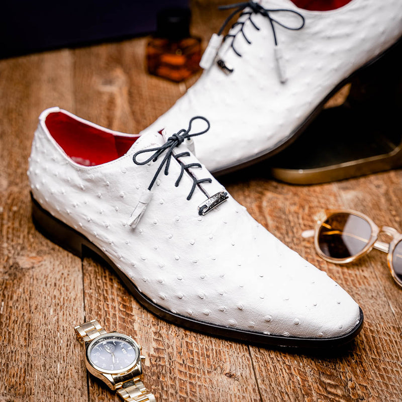 Marco Di Milano Criss White Leather Luxury Shoe