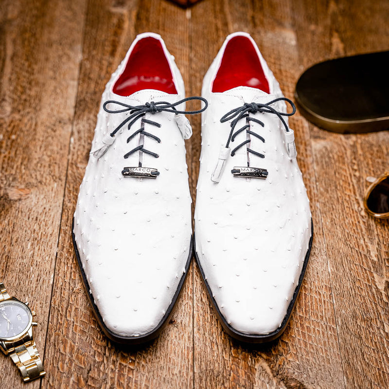 Marco Di Milano Criss White Leather Luxury Shoe