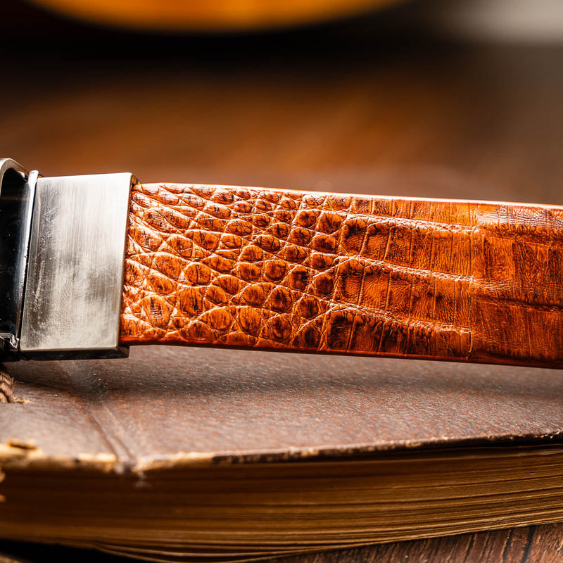 Marco Di Milano Riccardo Belt Brandy Leather Shoe