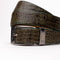 Marco Di Milano Riccardo Belt - Rustic Olive Leather Loafers