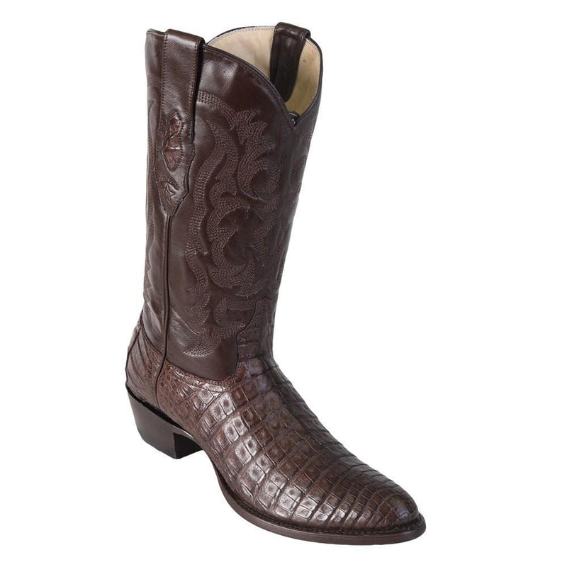 R Toe Cowboy Boots - Round  Toe Cowboy Boots Los Altos Men's Caiman Belly Western Boots Round Toe 6582