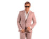 Blush Color Suit For Men - Mauve Suit - Wedding Slim Fit Suit