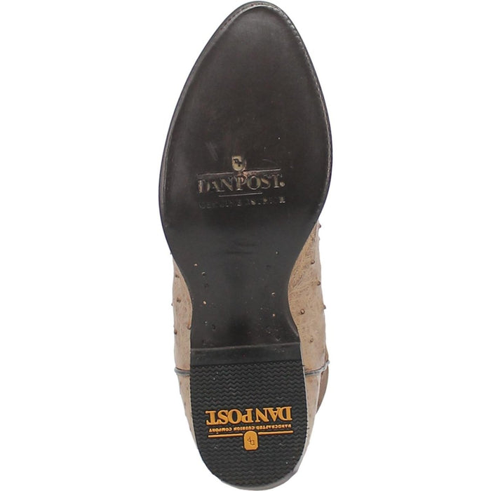 PERSHING FULL QUILL OSTRICH BOOT