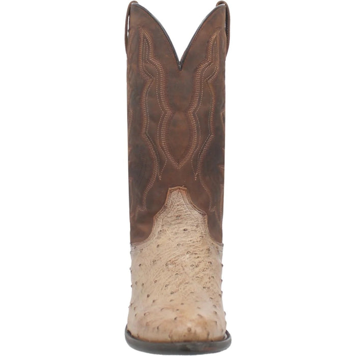 PERSHING FULL QUILL OSTRICH BOOT