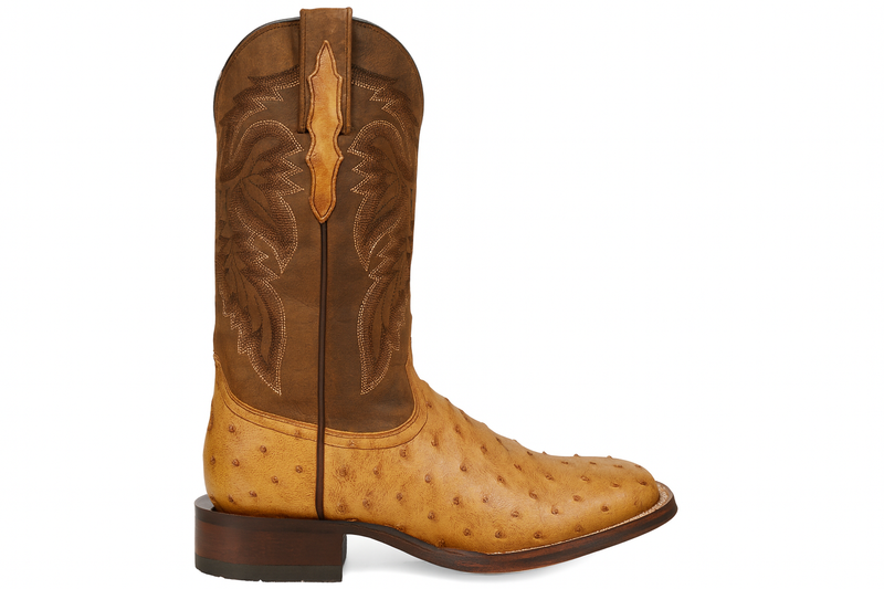 ALAMOSA FULL QUILL OSTRICH BOOT