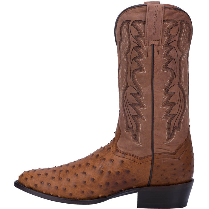 TEMPE FULL QUILL OSTRICH BOOT