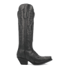 Dan Post Women's Hallie Snip Toe Leather Tall Boots - Black