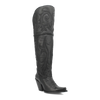Dan Post Women's Jilted Snip Toe Leather Tall Boots - Black