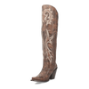 Dan Post Women's Jilted Snip Toe Leather Tall Boots - Brown