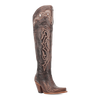 Dan Post Women's Kommotion Snip Toe Leather Tall Boots - Chocolate