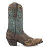 Dan Post Women's Vintage Bluebird Snip Toe Leather Boots - Chocolate