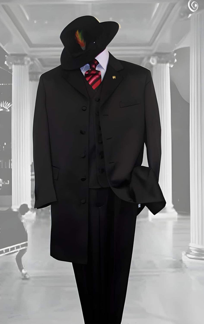 Mens  Black Coat