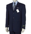 Mens Blue Wool Suit   - Any Brand Style Size