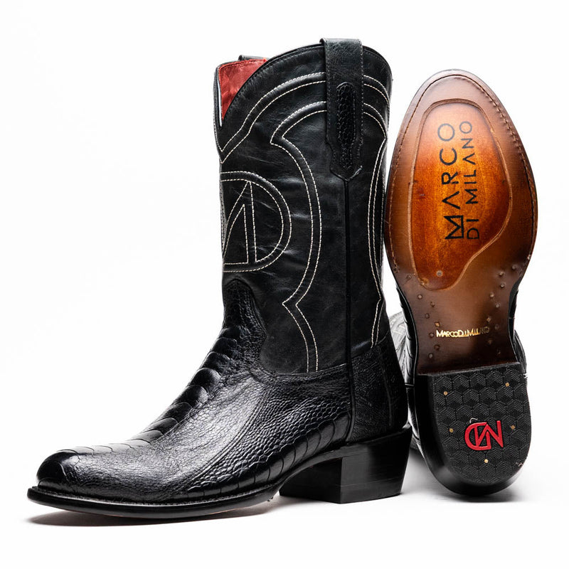 Marco Di Milano Denver Black Leather Oxford