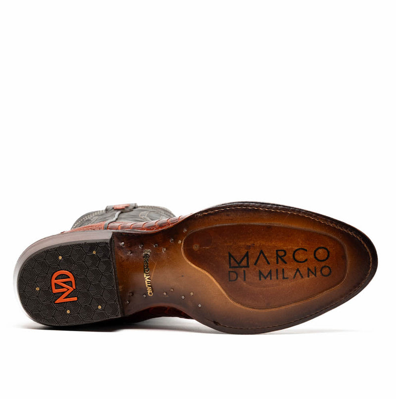 Marco Di Milano Denver Cognac Leather Oxfords
