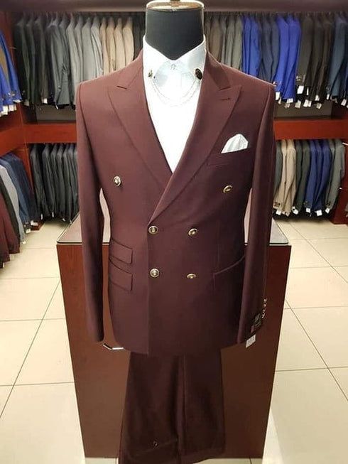 Men Double Breasted Blazer Suits