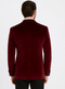 Double Breasted Tuxedo - Velvet Tuxedo Dinner Jacket In Black - Navy - Emerald Green - Burgundy