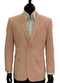 Pinstripe Blazer for Men - Bold Pinstripe Sport Jacket Perfect for Casual or Dressy in Orange