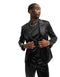 Mens Satin Suit -  Shiny Black Suit - Prom Suit