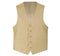 Renoir Suits - Renoir Fashion - Renoir Clothing Super 140s Wool Waistcoat in Tan by Renoir