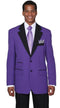 Purple Prom Suit - Purple Prom Outfit - Purple Prom Floral Paisley Tuxedo