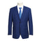 Mens Classic Fit Wool Blend Checked Suit
