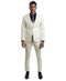 Title Skinny Fit Suit - Extra Slim Fit Prom Suit Ivory Ultra Slim Fit 3-Piece Prom Suit