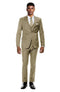 Title Skinny Fit Suit - Extra Slim Fit Prom Suit Tan Ultra Slim Fit 3-Piece Prom Suit