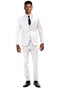 Title Skinny Fit Suit - Extra Slim Fit Prom Suit Snow White Ultra Slim Fit 3-Piece Prom Suit