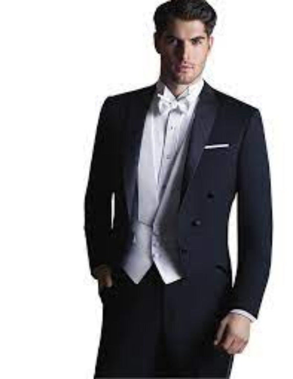 Suit With Tails - Long Tail Suit - Mens Tailcoat - Tail Coat Tuxedo