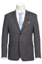 Brown Windowpane Sport Coat - Mens Brown Blazer