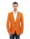 Mens Designer Traditional Shawl Dinner Jacket in Orange