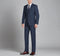 Renoir Suits - Renoir Fashion - Renoir Clothing Super 140s Wool 2-Button CLASSIC FIT Suit in Navy (Short, Regular, and Long Available) by Renoir