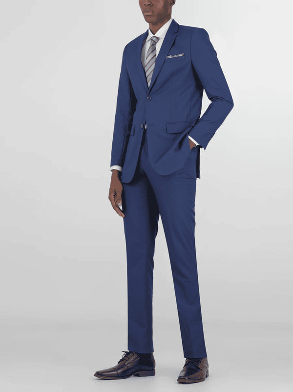 Royal Blue Two Button Suit